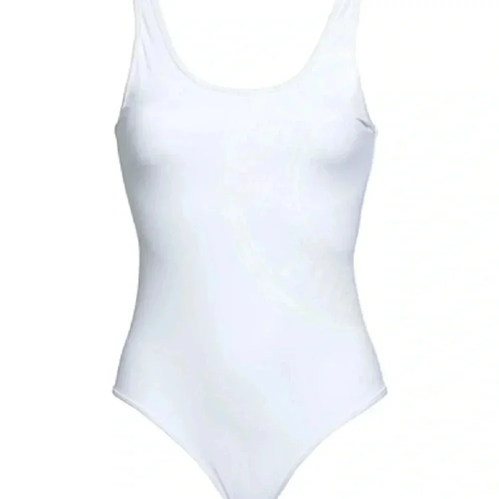 Burberry white one piece swimsuit B947